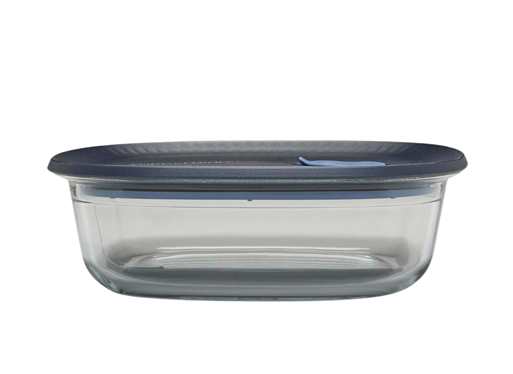 servierschüssel groß The Peniche Serving Bowl aus Keramik – Größe: 26 × 26 × 12 cm · Farbe: Mehrfarbig Farbe:Weiß + Grün