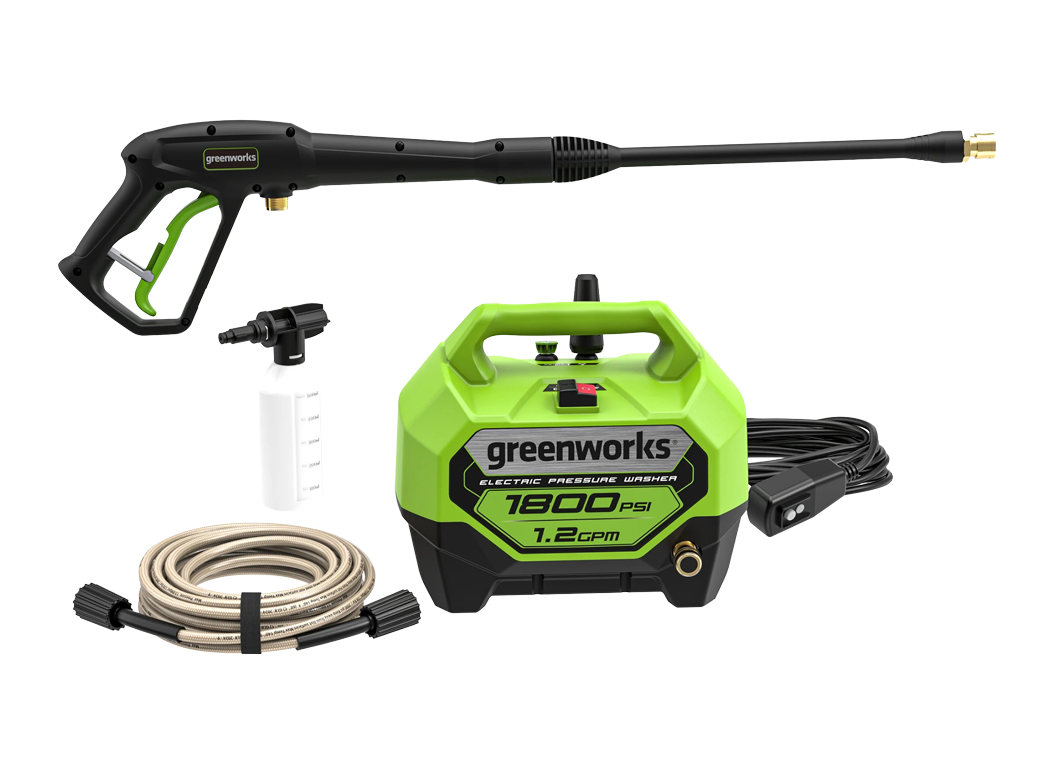Greenworks GPW1805 (Lowe's) Pressure Washer Review - Consumer Reports