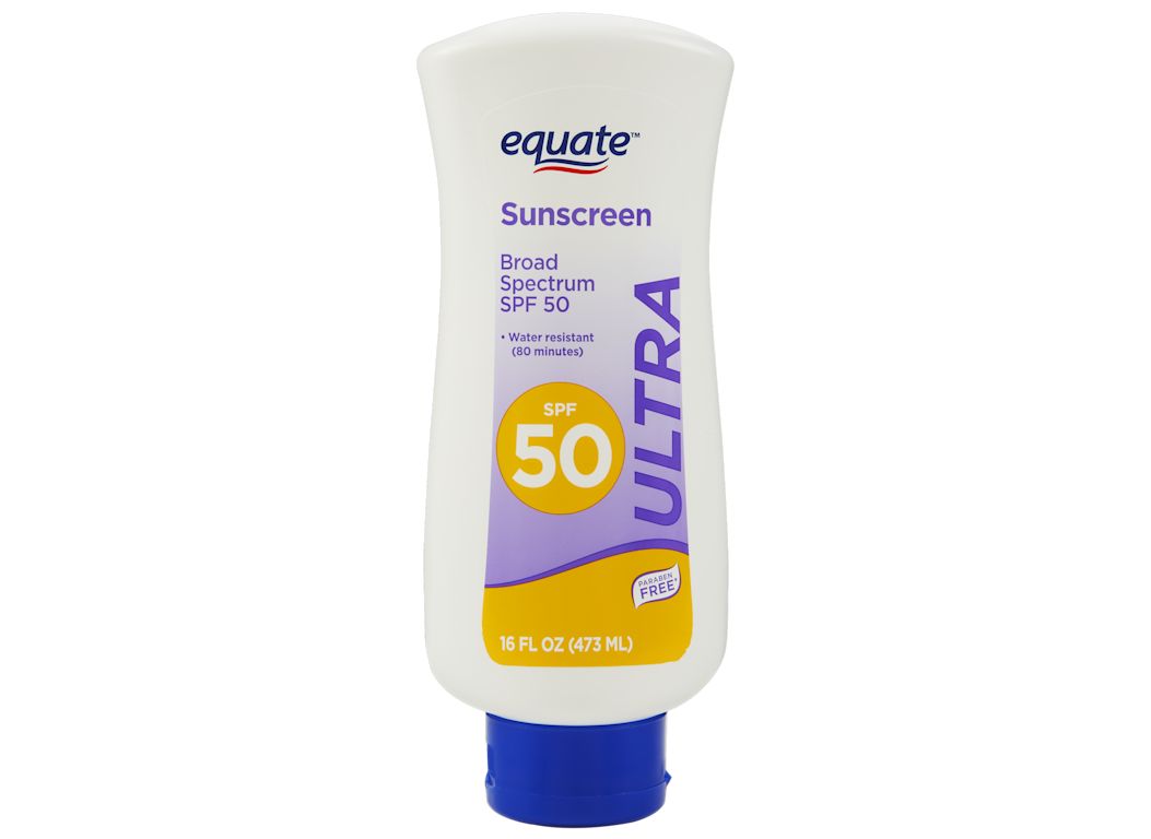 equate walmart sport lotion spf 50