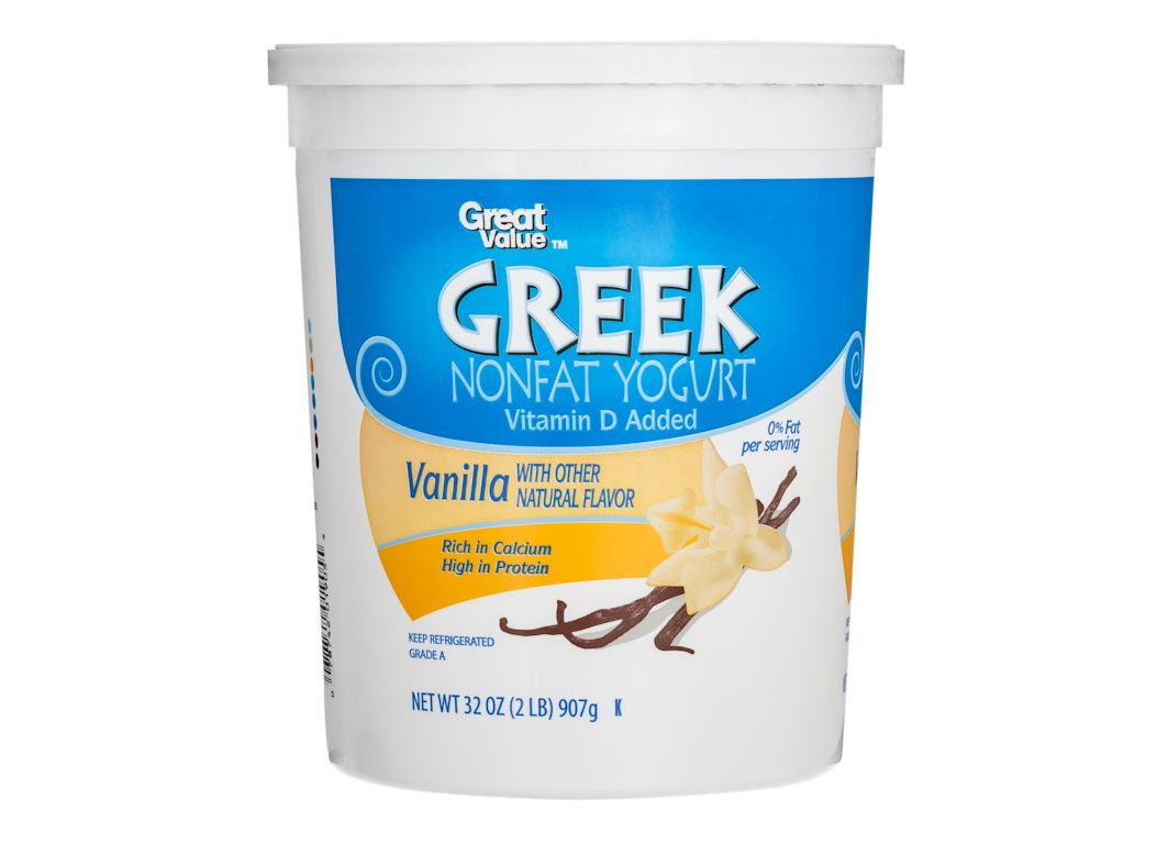 Great Value (Walmart) Vanilla Nonfat Greek Yogurt Yogurt Consumer Reports