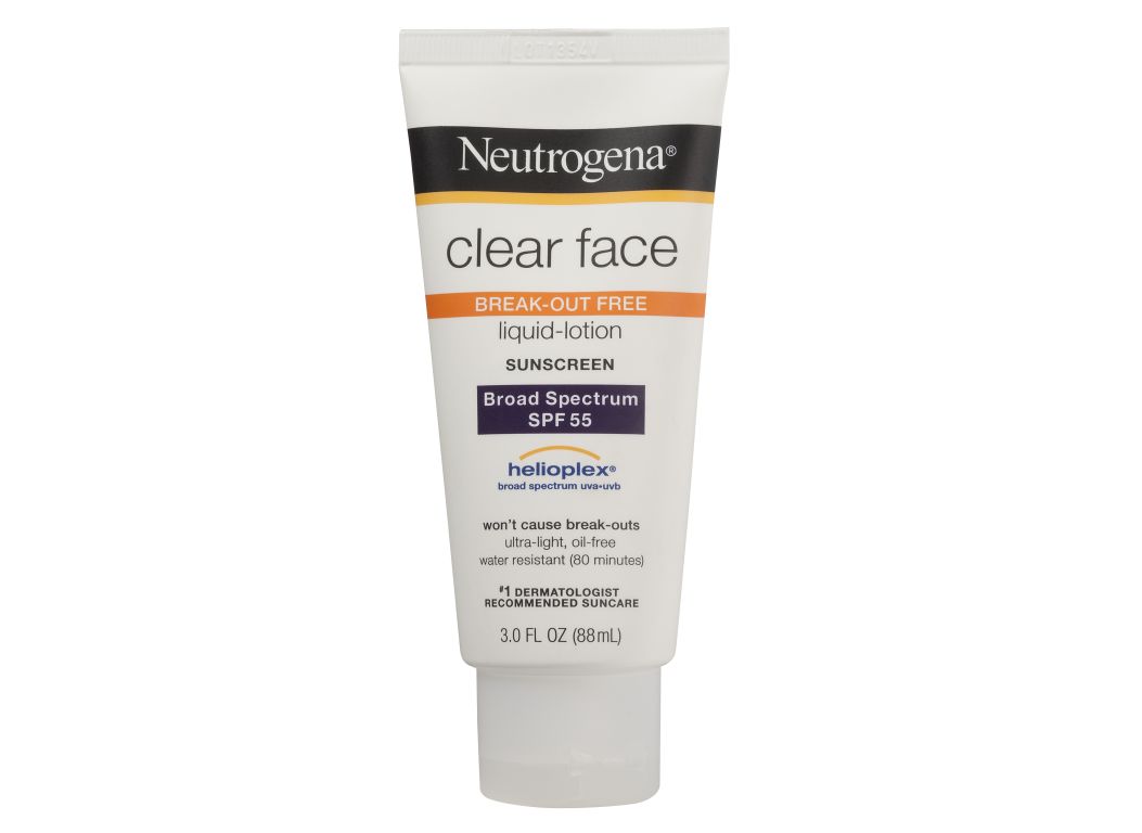 neutrogena sunscreen spray face