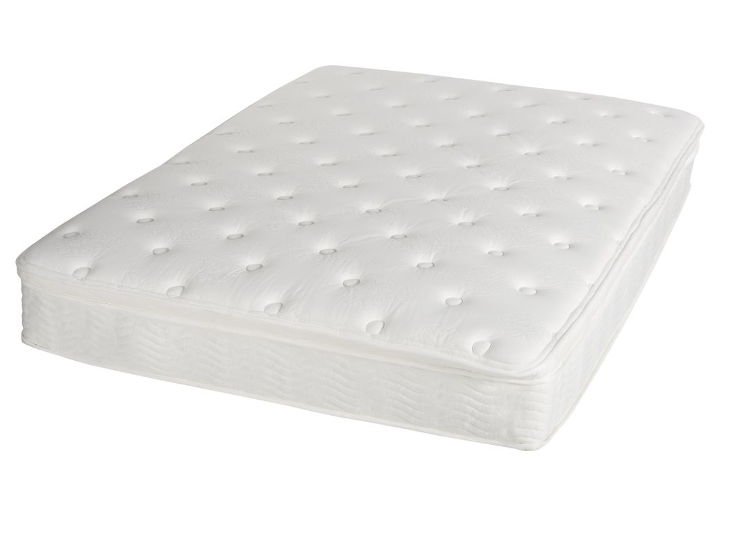 euro box top spring mattress