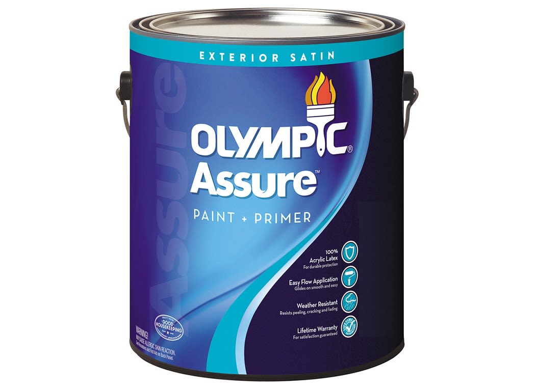Delightful Olympic Exterior Paint Part - 14: Olympic Assure Exterior (Loweu0027s) Paint