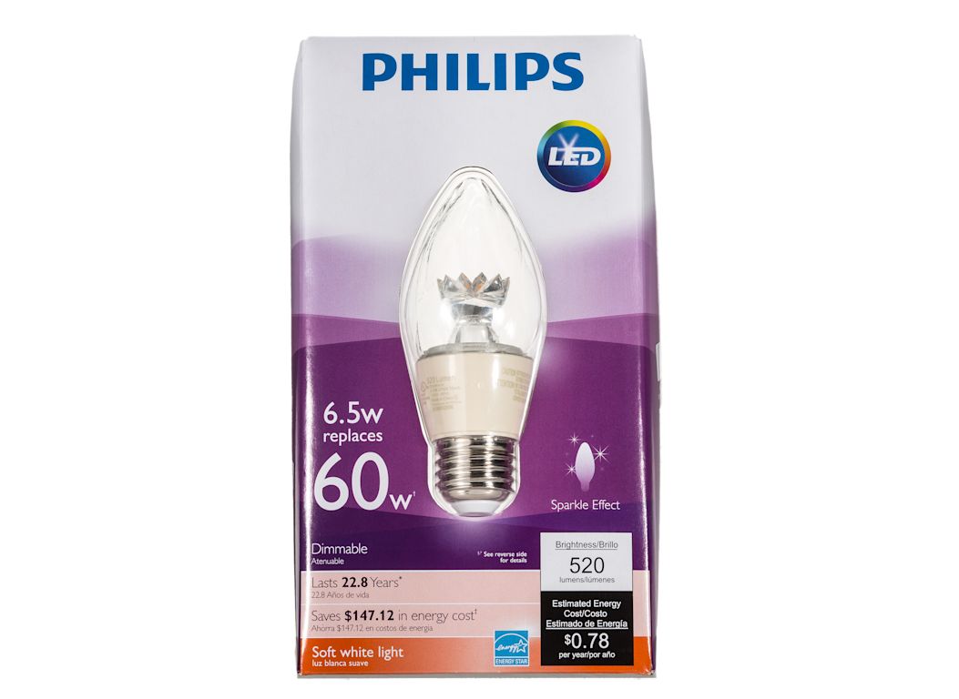 Philips 60W F15 Post Light Soft White Dimmable LED Lightbulb Consumer