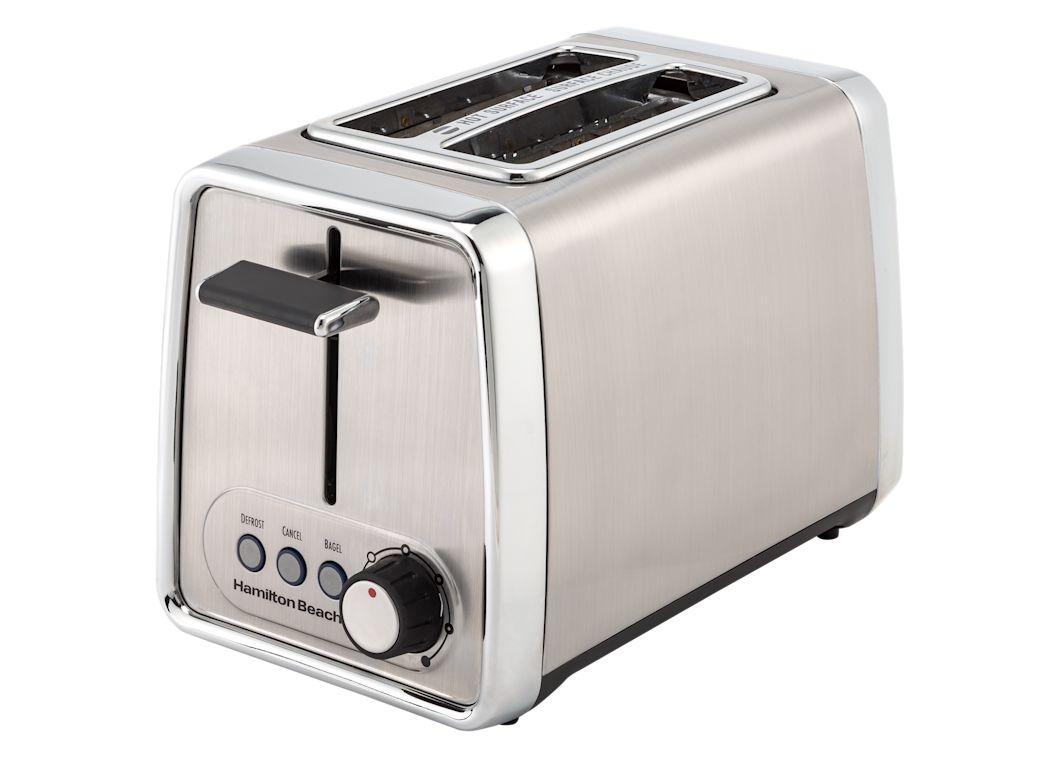 Hamilton Beach Modern Chrome 22791 2slice Toaster & toaster oven