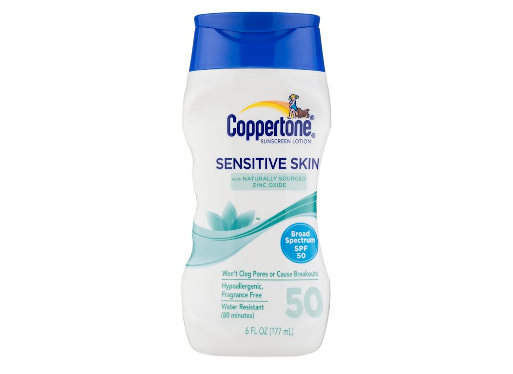 Coppertone Defend & Care Sensitive Skin Sunscreen SPF 50