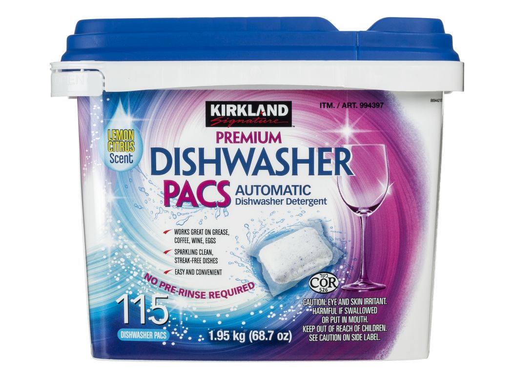 Kirkland Signature (Costco) Premium Dishwasher Pacs Dishwasher