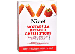 Nice! (Walgreens) Mozzarella Breaded Cheese Sticks with Marinara Sauce