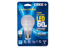 Cree Lighting 60W 4Flow Replacement A19 A Better LED Bulb