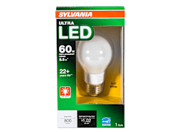 Sylvania 8.5 Watt 60W Equivalent A19 Soft White Dimmable LED