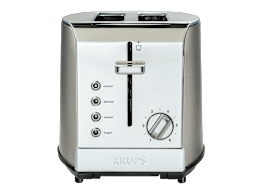 Krups 4 Slice Toaster Silver - Office Depot