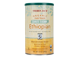 Trader Joe's Organic Fair Trade Shade Grown Ethiopian