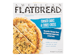 American Flatbread Tomato Sauce & Three Cheese Pizza