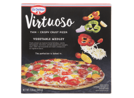 Dr. Oetker Virtuoso Thin + Crispy Crust Pizza Vegetable Medley