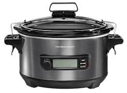 Crock-pot 6-Qt. Thermoshield Cook & Carry Slow Cooker - Black