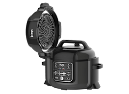 NuWave Duet 6 qt. . Black Electric Pressure Cooker/Air Fryer with 300  Pre-Programmed Recipes 33801 - The Home Depot