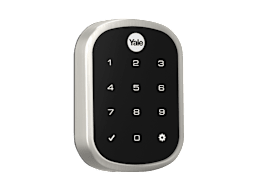 Yale YRD226-CBA-BSP Wi-Fi & BLE Assure Lock Touchscreen Deadbolt, Black  Suede 