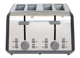 Oster 4-Slice Stainless Steel TSSTTRWF4S-NP Toaster & Toaster Oven Review -  Consumer Reports