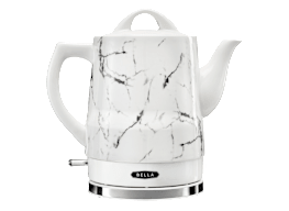 BLACK+DECKER 1.7L Rapid Boil Electric Cordless Kettle, White, KE1500W 