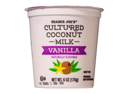 Trader Joe's Cultured Coconut Milk Yogurt Alternative Vanilla