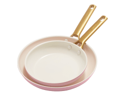 JEETEE Nonstick Induction Pots, Cookware Sets 19 Pcs w/Frying/Griddle Pan