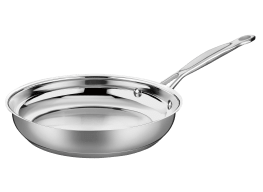 OXO Mira Tri-Ply Stainless Steel, 12 Frying Pan Skillet,  Induction, Multi Clad, Dishwasher and Metal Utensil Safe : Everything Else