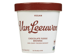 Van Leeuwen Vegan Frozen Dessert Chocolate Fudge Brownie
