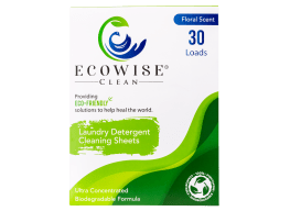 Ecowise Clean Laundry Detergent Sheets