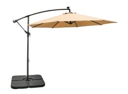 Best Choice Products 10' Solar LED Offset Umbrella