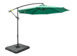 Outsunny 10' Cantilever Hanging Tilt Offset Patio Umbrella