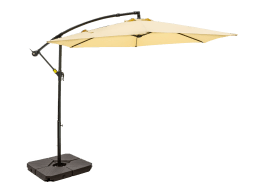 Fruiteam 10' Patio Offset  Hanging Patio Umbrella