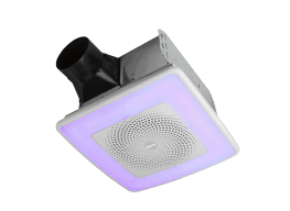 Broan-NuTone 110 CFM ChromaComfort w/Sensonic BT Speaker (SPKN110RGBL)