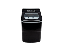 Orgo Products The Sonic Countertop Ice Maker, Nugget Ice Type, Black 