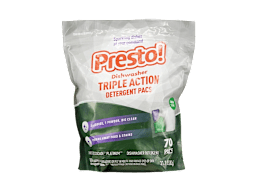 Presto! Triple Action Dishwasher Pacs