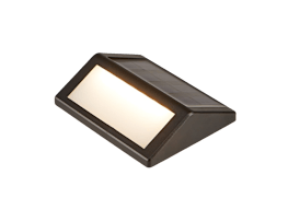 Hampton Bay Black LED Outdoor Solar Stair Light