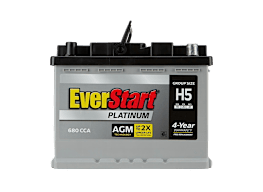 EverStart Platinum AGM H5/47