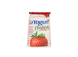 La Yogurt Probiotic Original Lowfat Yogurt Strawberry