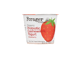 Forager Project Dairy-Free Probiotic Cashew & Coconut Yogurt Alternative Organic Strawberry