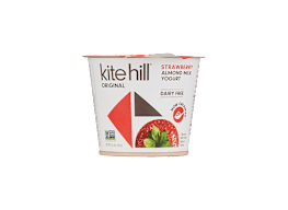 Kite Hill Original Dairy Free Almond Milk Yogurt Strawberry