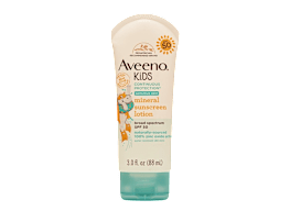 Aveeno Kids Continuous Protection Mineral Sunscreen Lotion SPF50