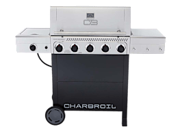 Char-Broil 5-Burner Black and Silver Performance Series 463219125