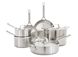 GreenPan Bobby Flay Chef Series Uncoated Stainless Steel