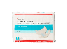 Cardinal Health Wings Quilted Plus Unisex Adult Diapers