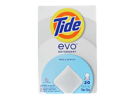 Tide Evo Free & Gentle Detergent Fiber Tiles