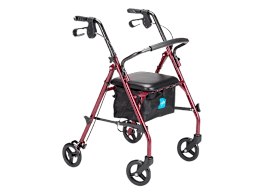 Medline Steel Rollator Walker