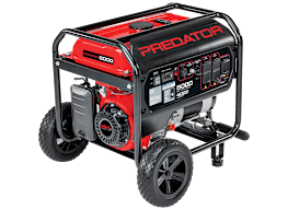 Predator 5000 Watt Gas-Powered Portable Generator with CO SECURE