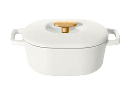 Beautiful by Drew Barrymore Enameled Cast Iron Round Dutch Oven