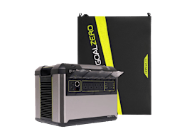 Goal Zero Yeti 1500 + Nomad 200 Solar Generator
