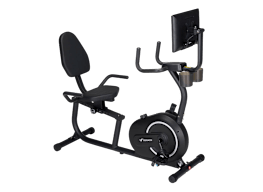 Merach Recumbent Exercise Bike with 15.6" FHD Display MR-S08B3