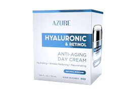 Azure Skincare Anti-Aging Day Cream Hyaluronic & Retinol